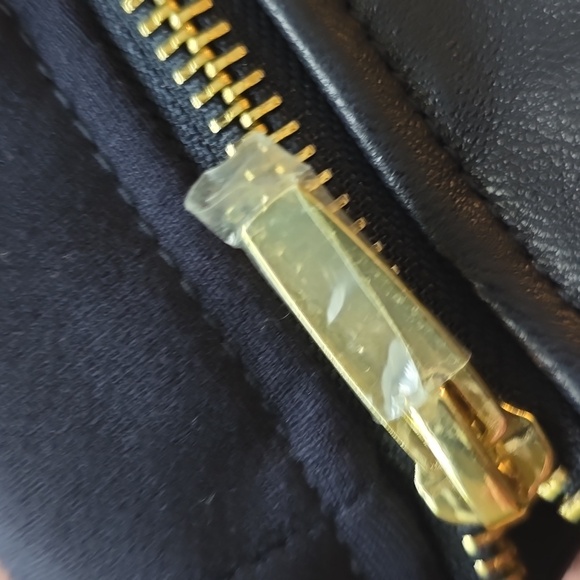 Via Spiga Mixed Media Leather Moto Jacket - Picture 9 of 17